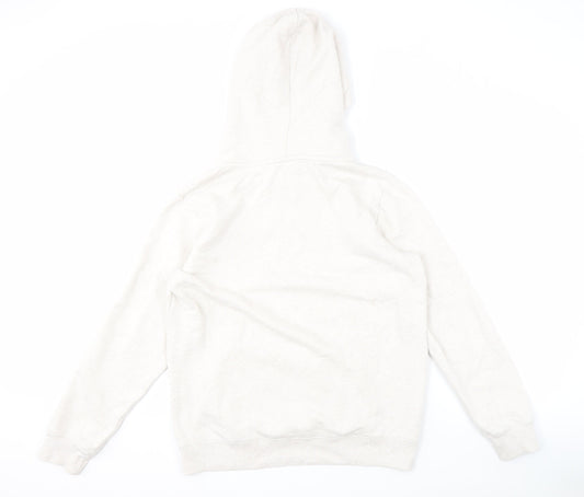 Unisex Adults UK Size 14 Disney Ivory Pullover Hoodie