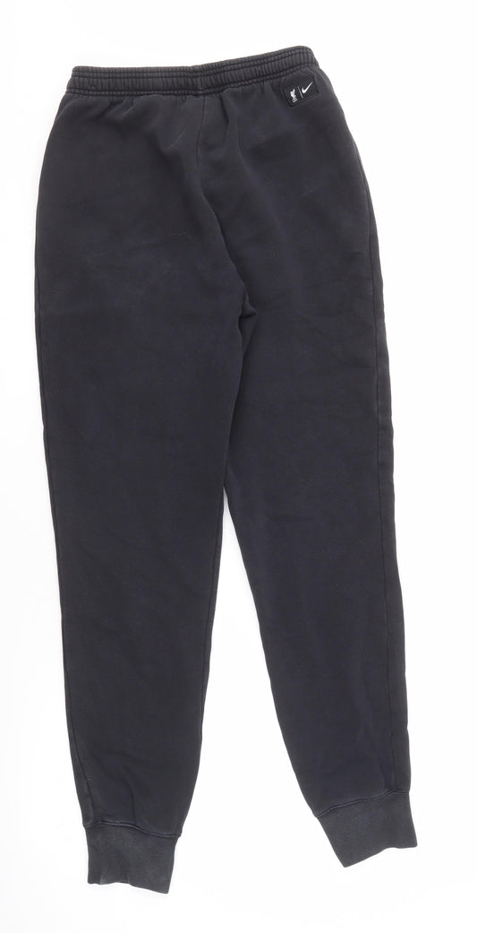 Nike Men's Black Jogger Trousers S for Gym & Training