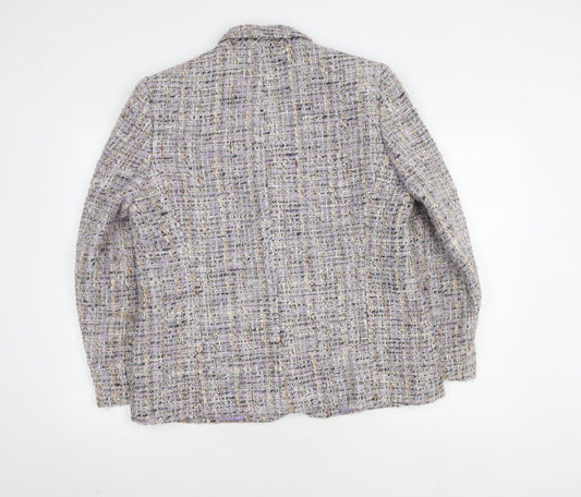 Basler Womens Multicoloured Blazer Jacket Size 14