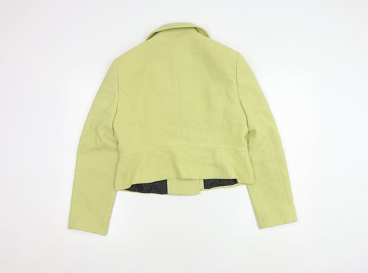 Marks and Spencer Green Cropped Blazer UK 14 Women