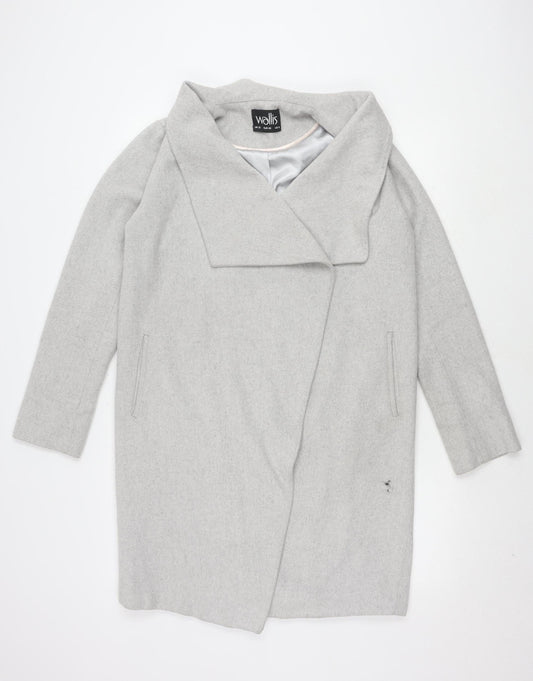 Womens UK Size 12 Wallis Grey Basic Jacket