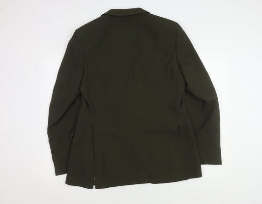 Austin Reed Men's Green Regular Fit Blazer 40R