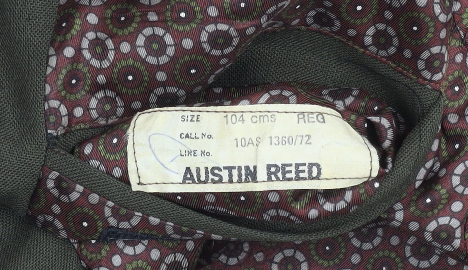 Austin Reed Men's Green Regular Fit Blazer 40R