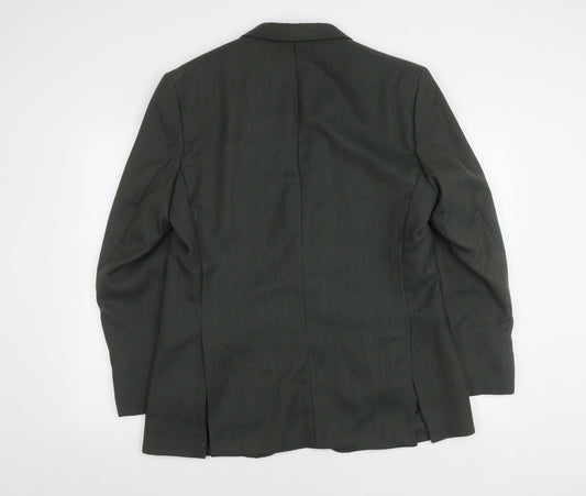 Mens UK Size 42 Varteks Regular Green Suit Jacket