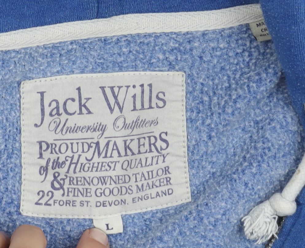 Mens UK Size L Jack Wills Blue Basic Jacket