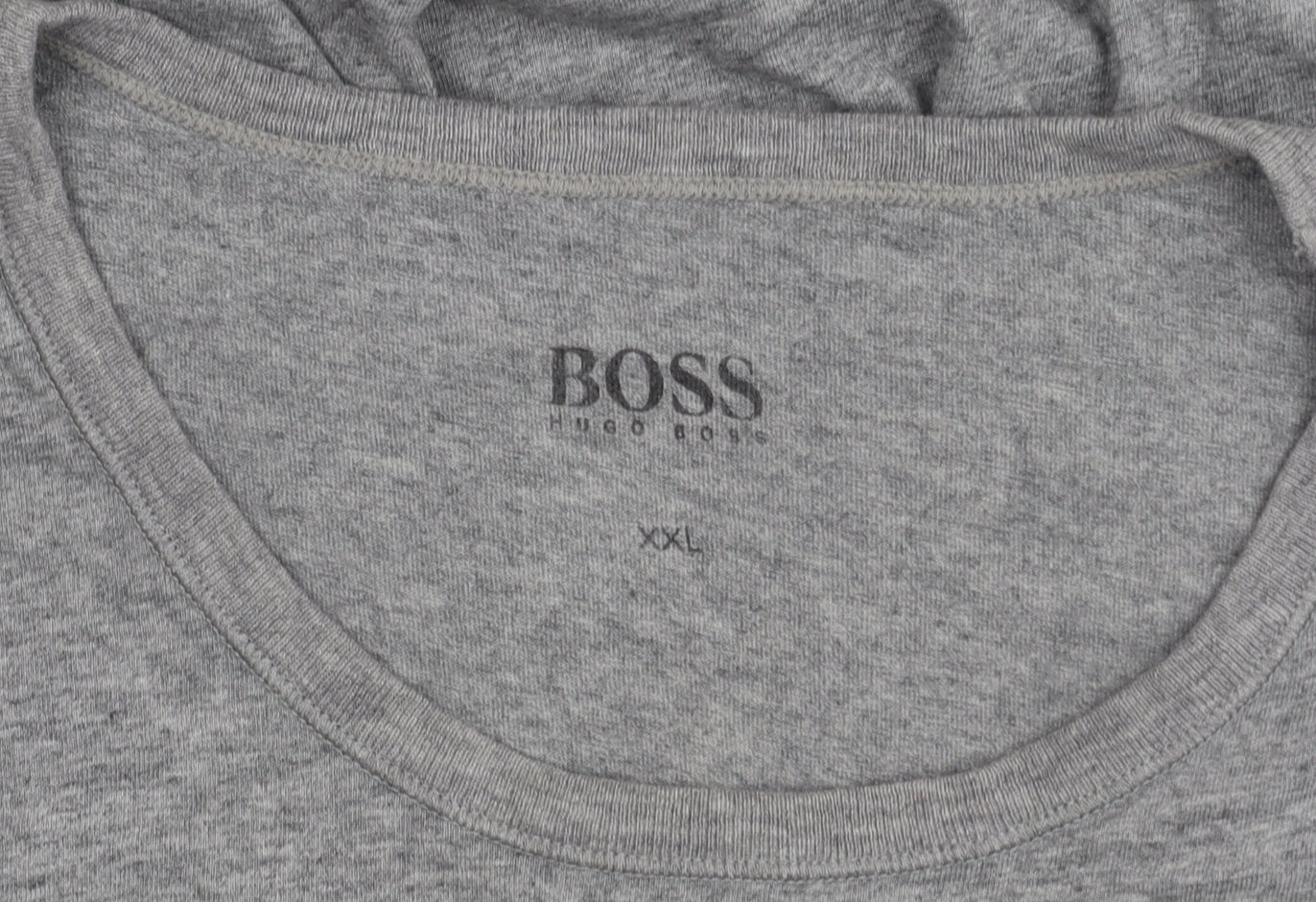 Mens UK Size 2XL HUGO BOSS Grey T-Shirt