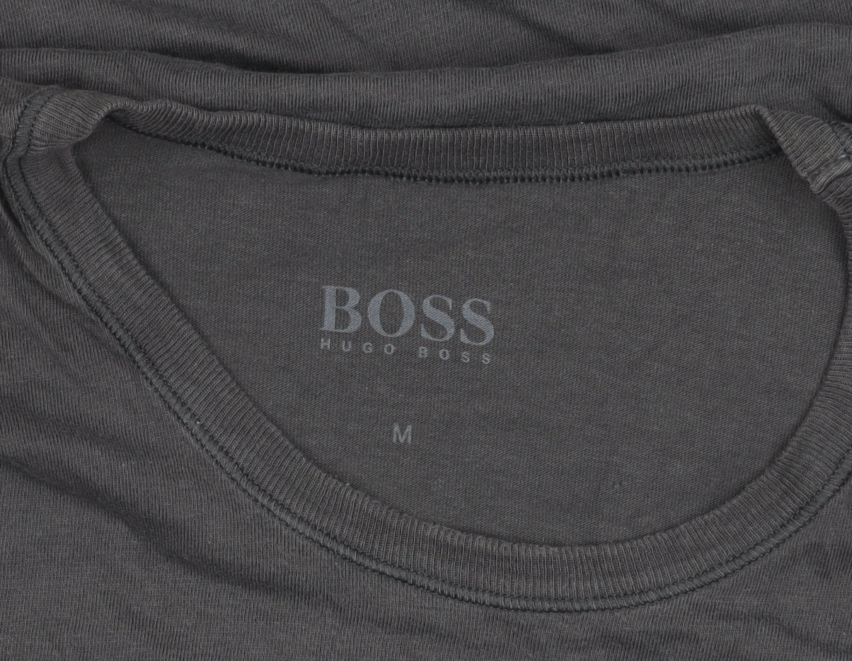 Mens UK Size M HUGO BOSS Grey T-Shirt