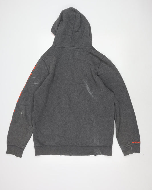 Under Armour Men's Grey Pullover Hoodie M