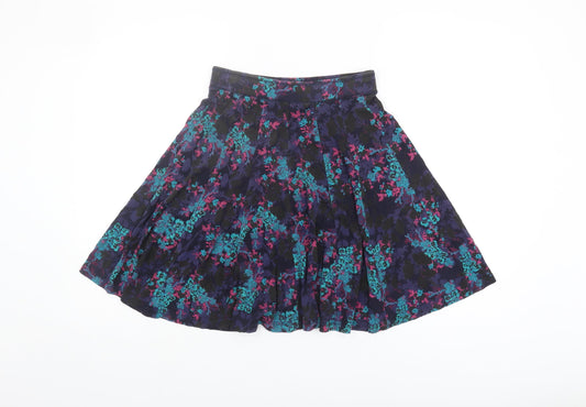 Fat Face Women's Multicoloured Floral Skirt Size 10