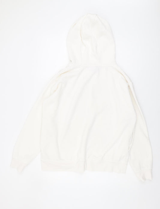 Womens UK Size M Disney White Pullover Hoodie