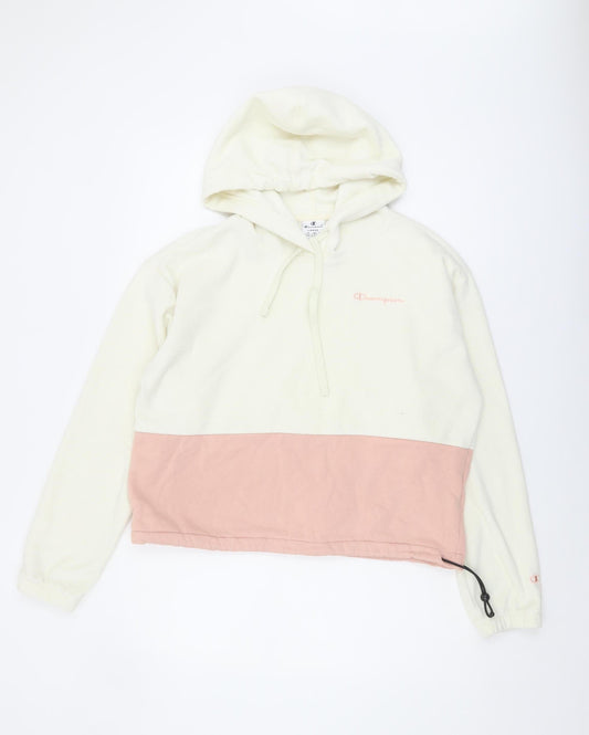 Womens UK Size L Champion Multicoloured Hoodie Hoodie