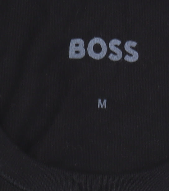 Mens UK Size M Boss Black T-Shirt