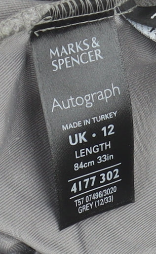 Marks and Spencer Women's Grey Long Skirt Size 12