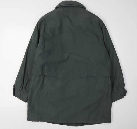 Womens UK Size L Dannimac Green Basic Jacket
