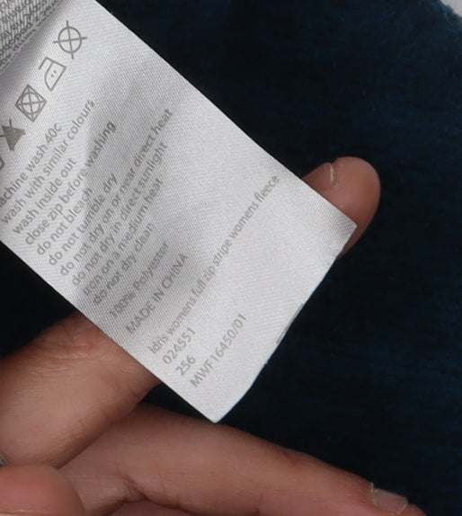 Mountain Warehouse Women's Blue Fleece Jacket – Size 10