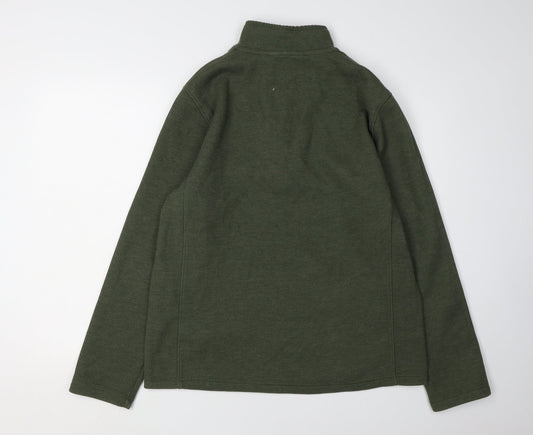 Mens UK Size M Mountain Warehouse Green Pullover Sweatshirt