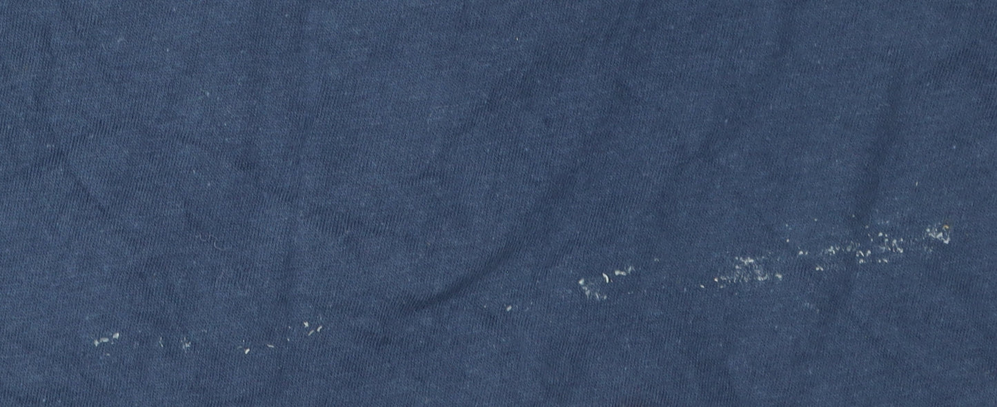 Mens UK Size S boohooMAN Blue T-Shirt