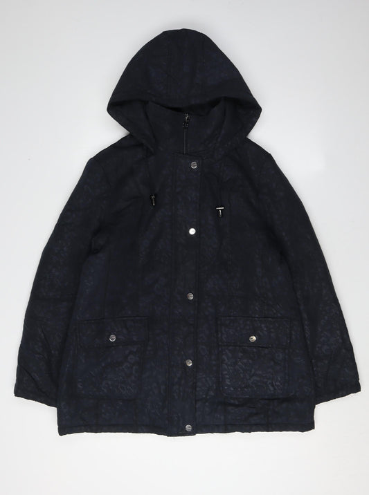 Womens UK Size 14 Finesse Black Basic Jacket