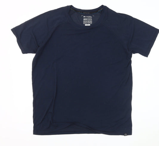 Mens UK Size M Mountain Warehouse Blue Gym & Training Running & Jogging T-Shirt