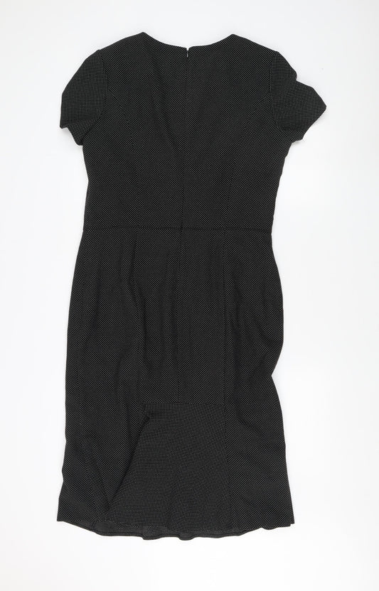 Long Tall Sally Women's Black Sheath Dress Size 14