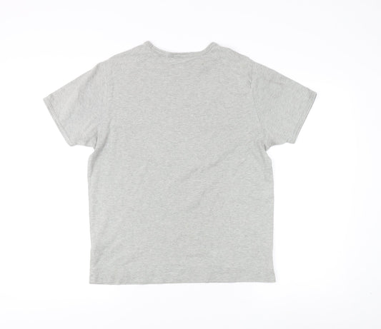 Jasper Conran Grey Cotton Unisex T-Shirt - Size S