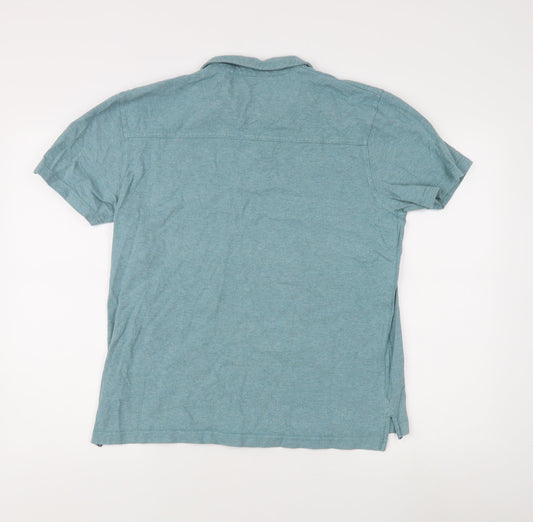 Redwood Men's Blue Polo Shirt L Size