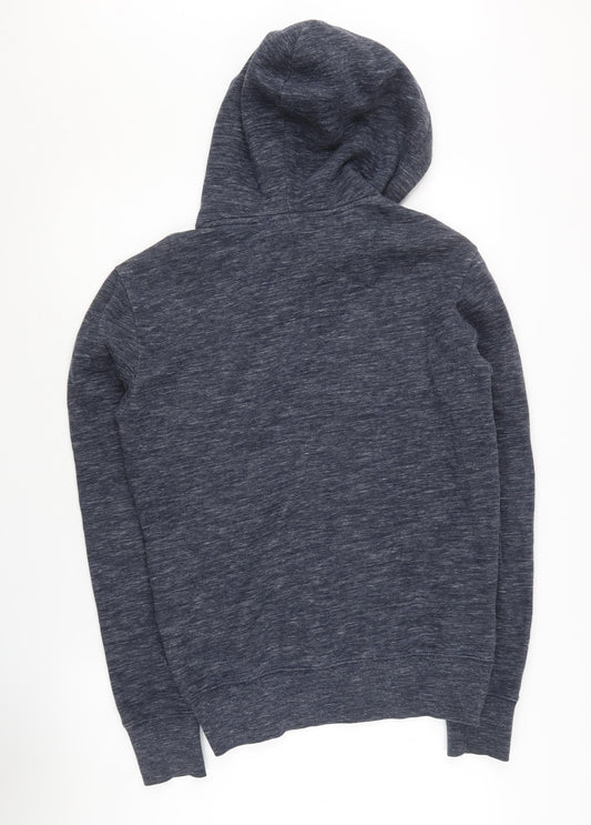 Superdry Unisex Blue Graphic Hoodie XS