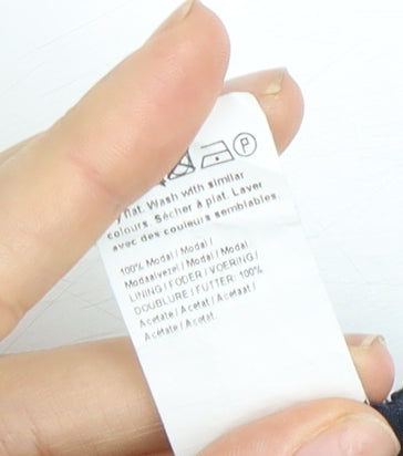 River Island Women's Blue Relaxed Trousers Size 8