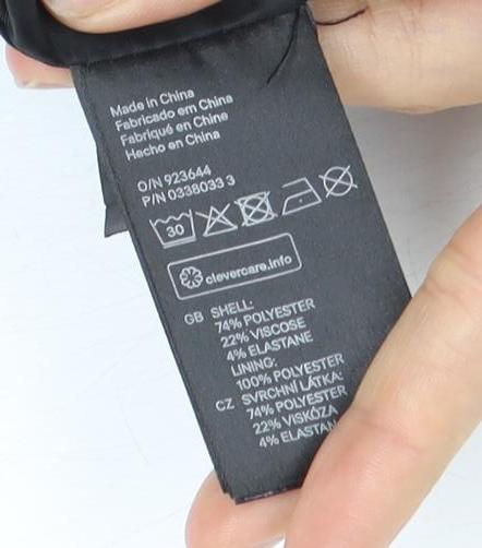 H&M Women's Black Blazer Size 8 Business Formal