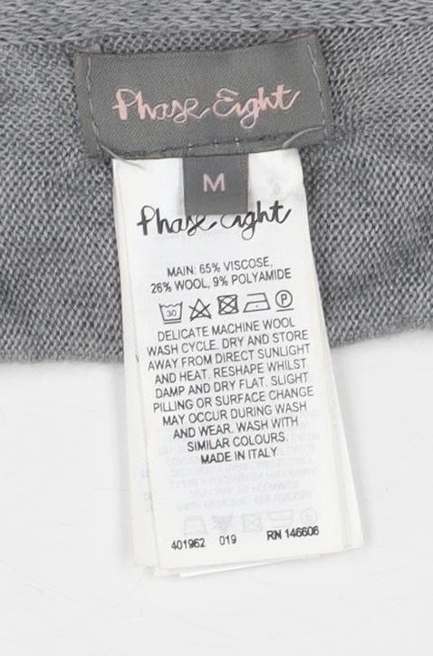 Funky Girls Women's Grey Cape Style Jumper M