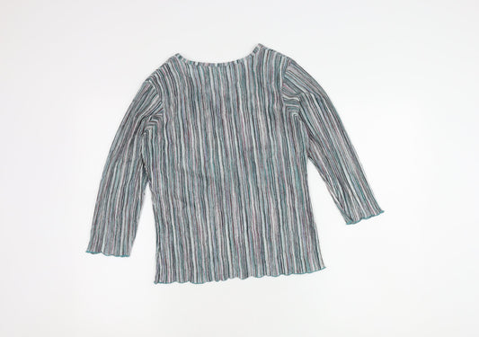 Womens UK Size S Klass Multicoloured Basic Blouse