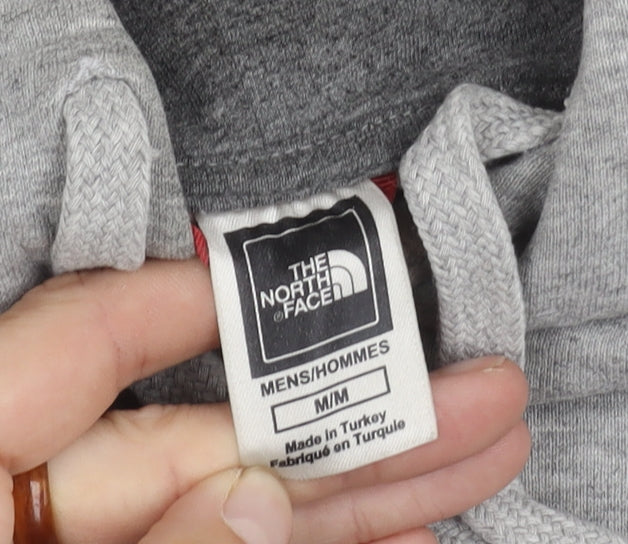 The North Face Men's Grey Pullover Hoodie M
