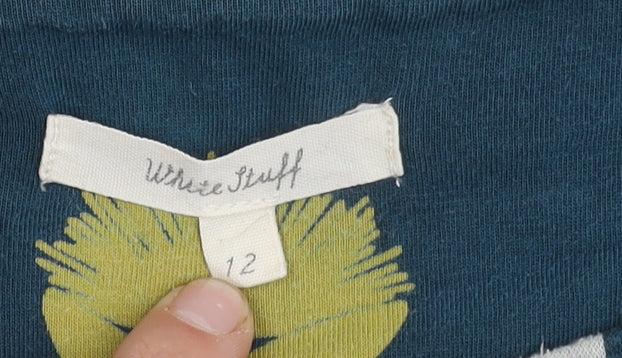 Womens UK Size 12 White Stuff Blue Tunic T-Shirt