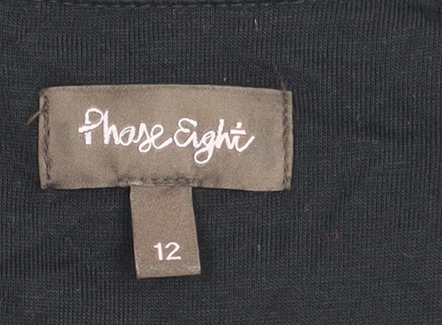 Phase Eight Women's Black Long Dress Size 12