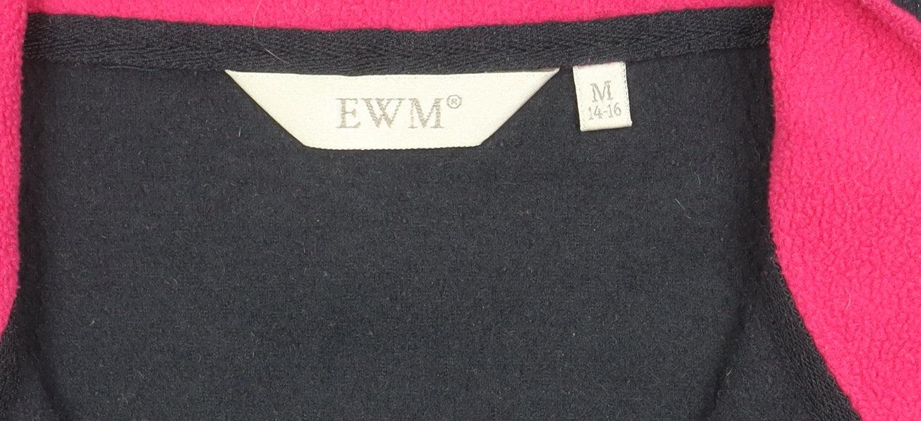 Womens UK Size M EWM Blue Basic Jacket
