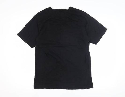 Pull&Bear Star Wars Black T-Shirt Men's M Regular Fit