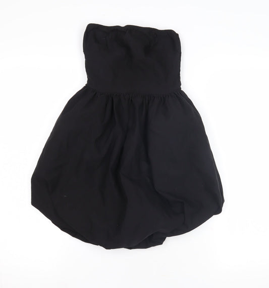 Collusion Women's Black Strapless Dress, Size 8