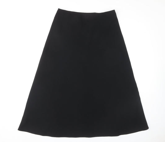 Marks and Spencer Women's Black Midi Pencil Skirt Size 12
