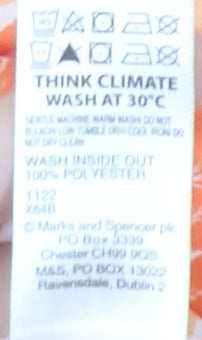 Womens UK Size 10 Marks and Spencer Orange Blouse