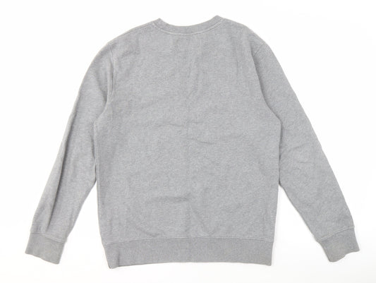 Mens UK Size M Calvin Klein Grey Pullover Sweatshirt