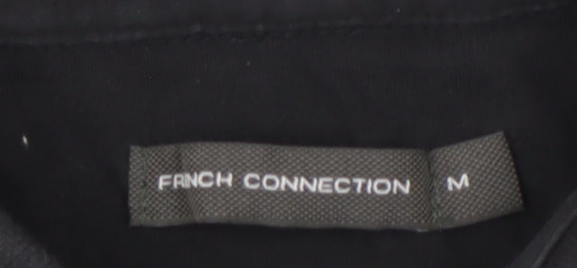 French Connection Men's Black Polo Shirt M