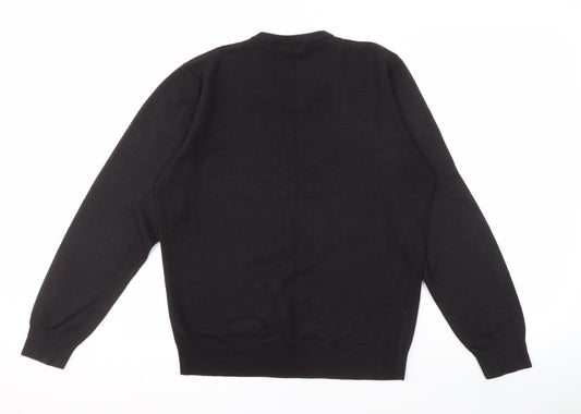 Greenwoods Escape Men's Black V-Neck Pullover M