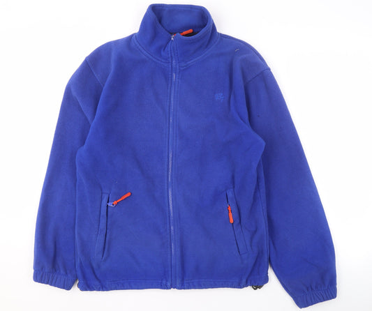 Additional front view of Rydale Men's Blue Fleece Jacket -, size S, Activewear