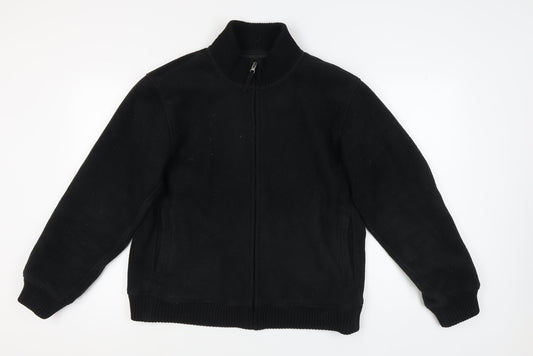 Mens UK Size L Dunnes Black Basic Jacket