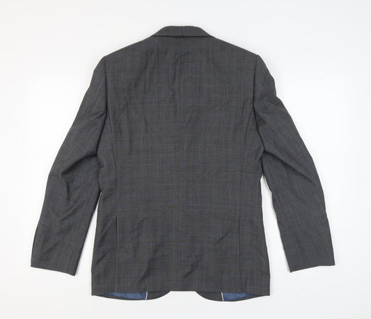 Mens UK Size 38 John Lewis Regular Grey Suit Jacket