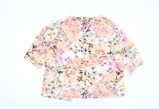 Womens UK Size M Warehouse Multicoloured Kimono