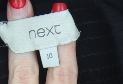 Next Women's Black Jumpsuit Size 10 Wide-Leg