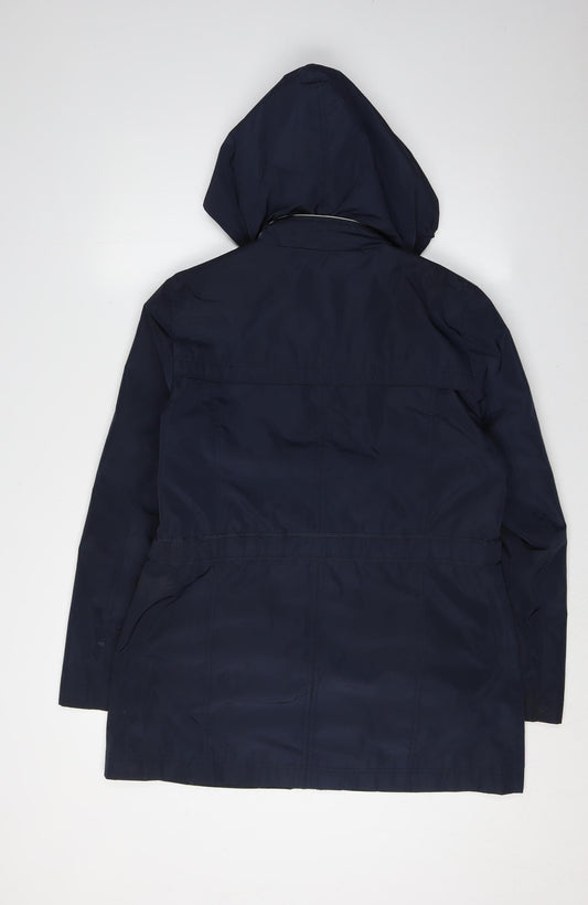 Klass Women's Navy Parka Jacket Size 12