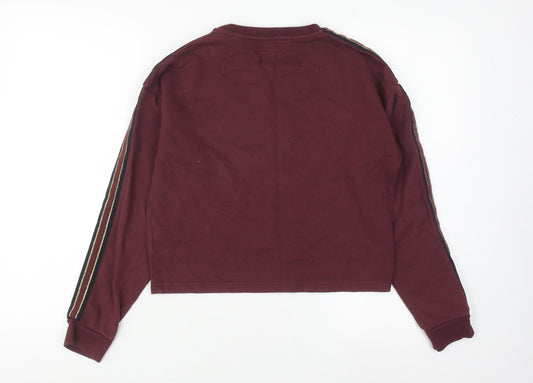 Womens UK Size 8 Jack Wills Red Pullover Sweatshirt