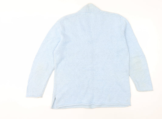 Womens UK Size S Phase Eight Blue Pullover Jumper